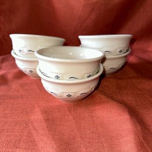 Longaberger set of 6 bowls